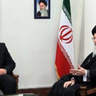 Khamenei and Haniyeh