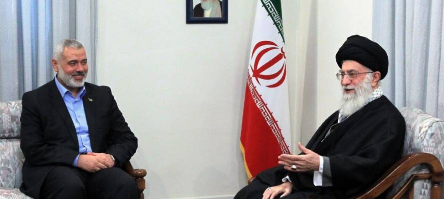 Khamenei and Haniyeh