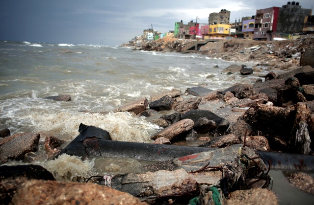 Gaza sewage sea