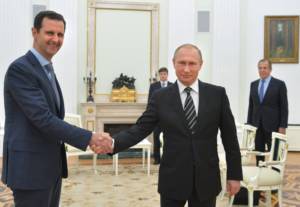 Putin, Bashar Assad