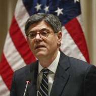 US Treasury Secretary Jacob Lew