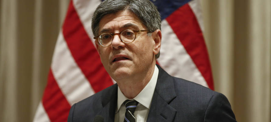 US Treasury Secretary Jacob Lew