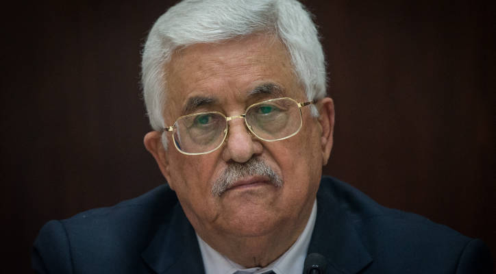 Palestinian president Mahmoud Abbas