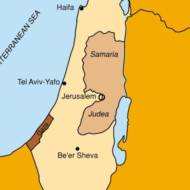 Map Judea and Samaria