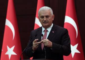 Turkey's Prime Minister Binali Yildirim