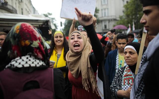 Anti Israel demo