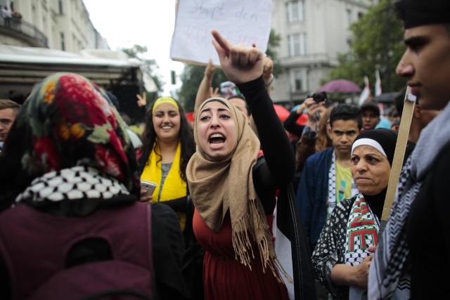 Anti Israel demo