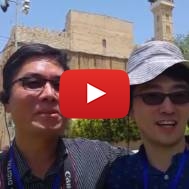 Christian Chinese tourists in Hebron