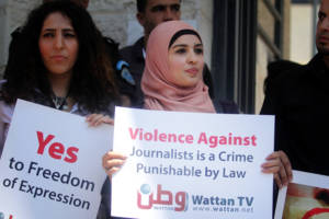 Palestinian journalists