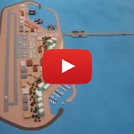 Gaza seaport island