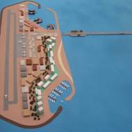 Gaza seaport island