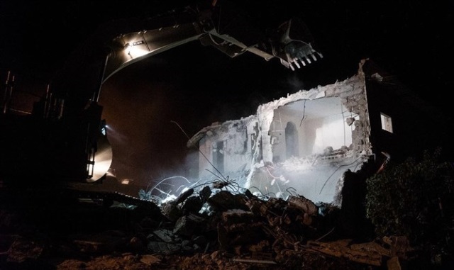 Home demolition