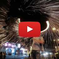 Palestinians celebrate