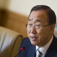 UN Secretary General Ban Ki-Moon