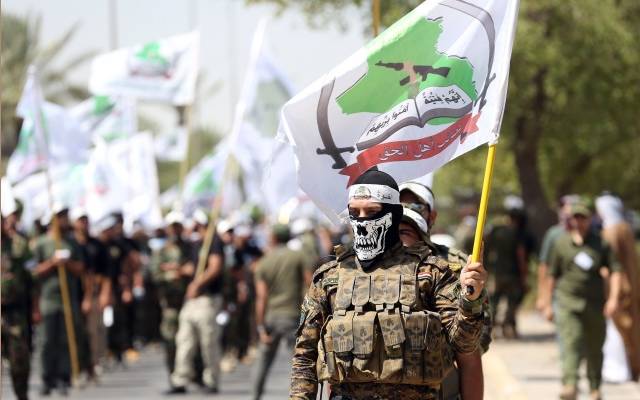 Members of Iraqi Shia Popular Mobilization Forces