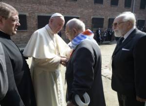 Pope Francis Auschwitz