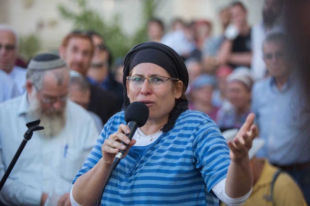 Rena Ariel, mother of terror victim Hallel Ariel
