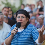 Rena Ariel, mother of terror victim Hallel Ariel