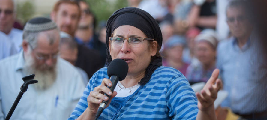 Rena Ariel, mother of terror victim Hallel Ariel