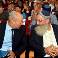 Naftali Bennett and David Stav