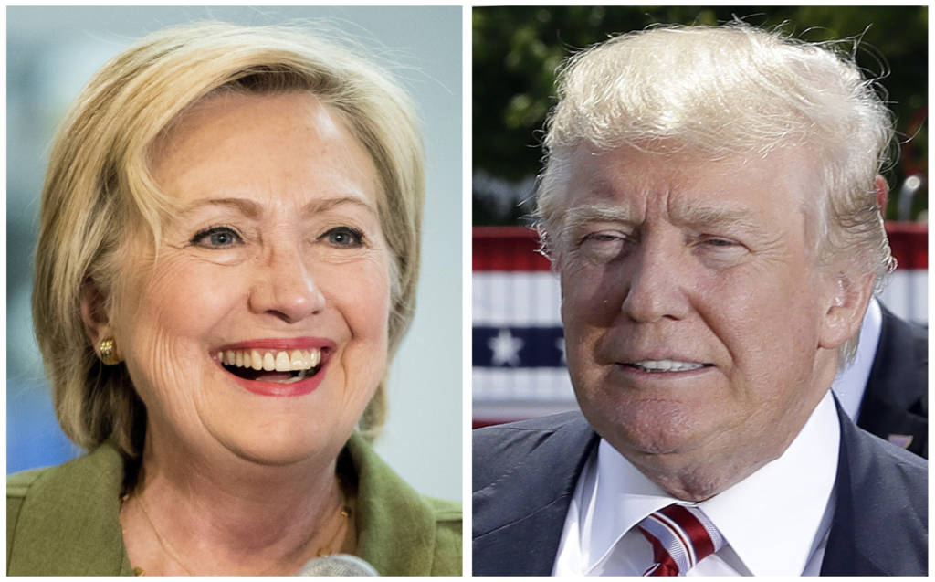 Donald Trump, Hillary Clinton