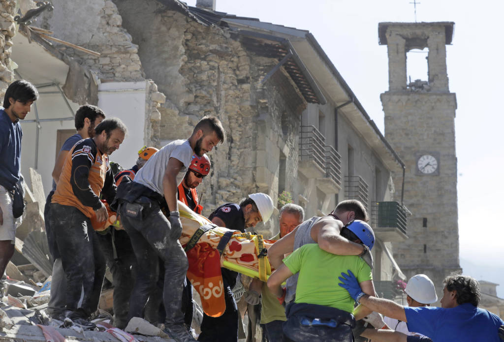 IsraAid Italy Quake