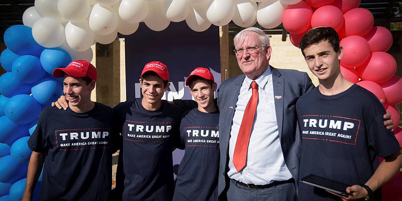 Republican campaign in Israel for Trump