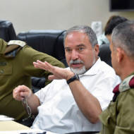Defense Minister Avigdor Liberman