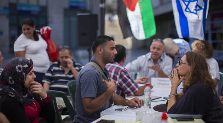 Palestinian and Israeli people