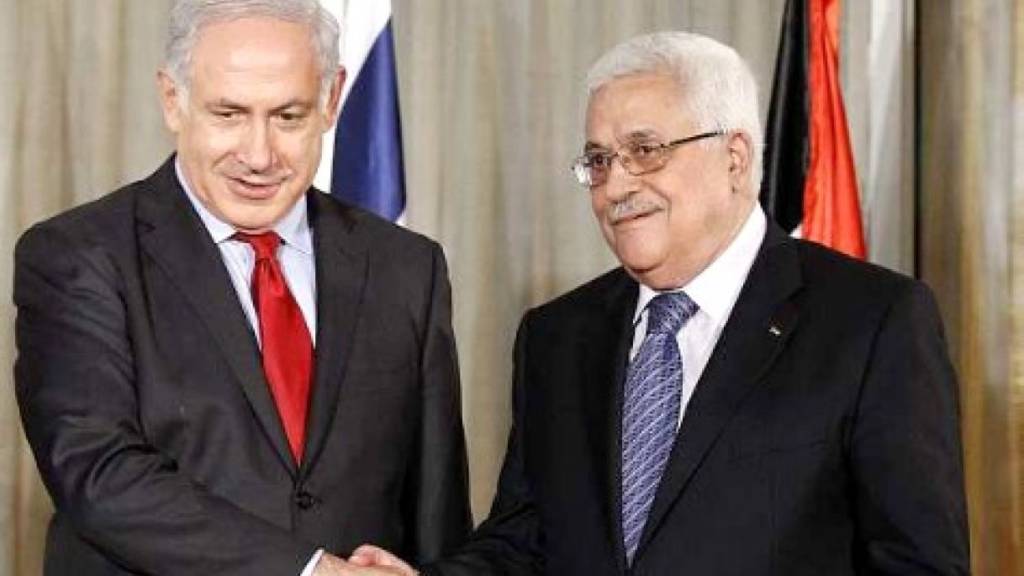 Netanyahu and Abbas