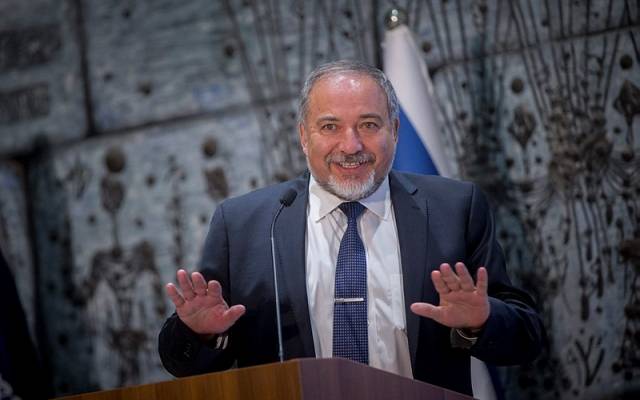 Defense Minister Avigdor Liberman