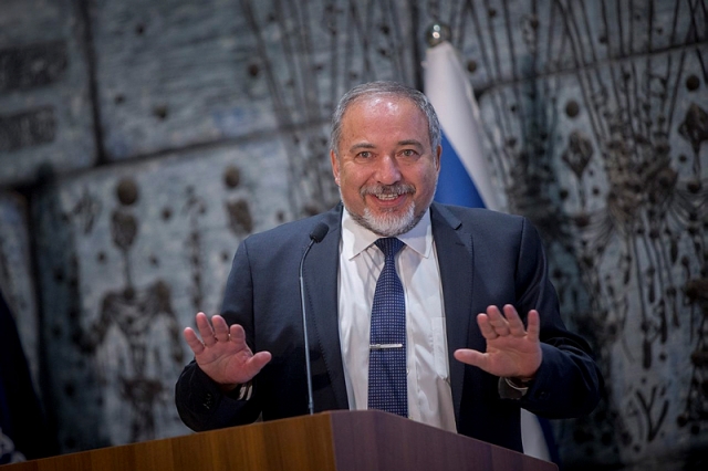 Defense Minister Avigdor Liberman