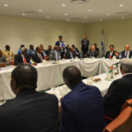Netanyahu with African leaders