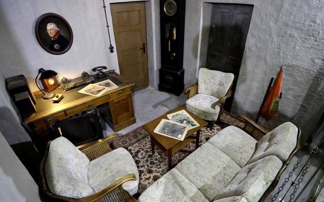 Hitler's bunker replica