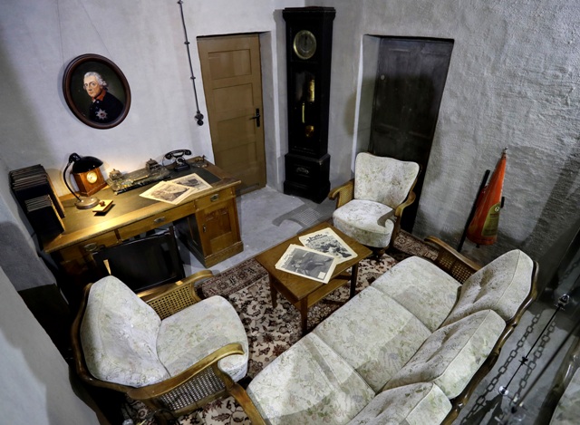 Hitler's bunker replica