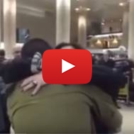Lone soldiers reunite with families