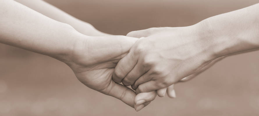 hold hands