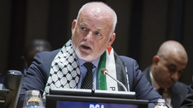 President of the 71st session of the General Assembly, Peter Thomson of Fiji