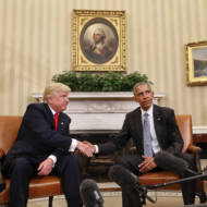 Barack Obama, Donald Trump