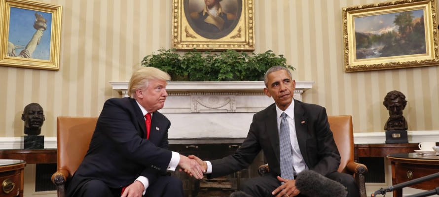 Barack Obama, Donald Trump