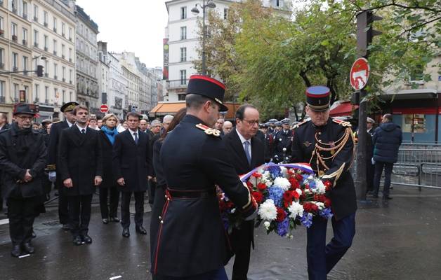 Paris attacks memorial