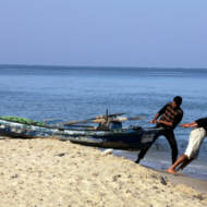 Palestinian fishermen