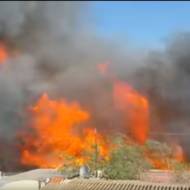 haifa on fire