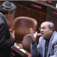 Ahmed Tibi and Ze'ev Elkin