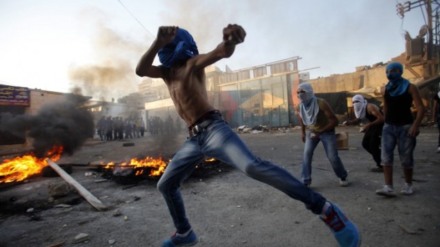 Shuafat refugee camp riot