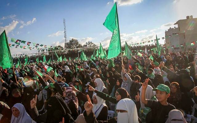 Hamas rally