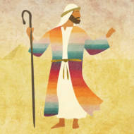 Joseph and his coat of many colors