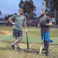 Ike Davis and Cook Decker in Israel