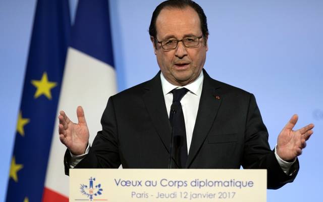 French president Francois Hollande