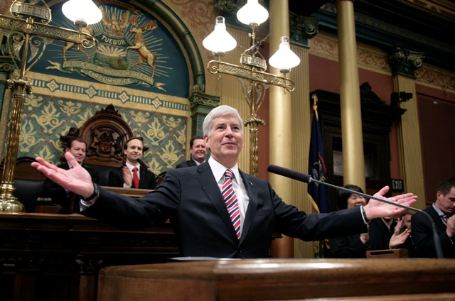 Michigan Gov. Rick Snyder